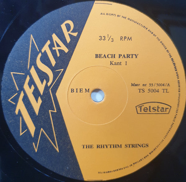 The Rhythm Strings -Johnny Hoes Presenteert: Beach Party