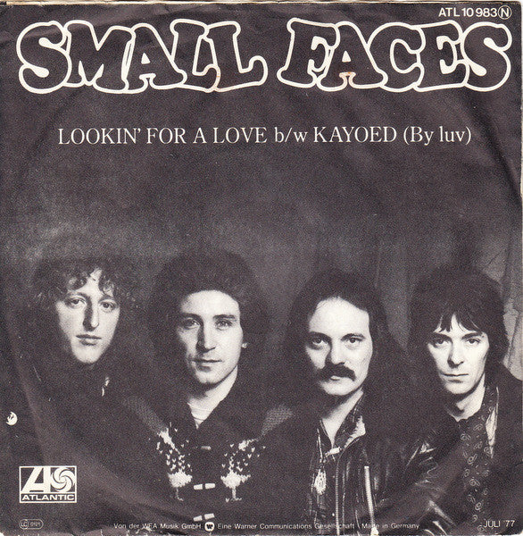 Small Faces -Lookin' For A Love B/W Kayoed (By Luv)