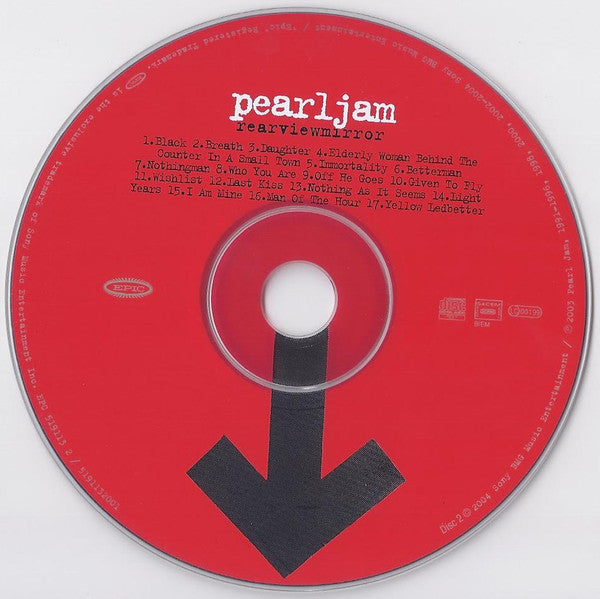 Pearl Jam -Rearviewmirror (Greatest Hits 1991-2003)