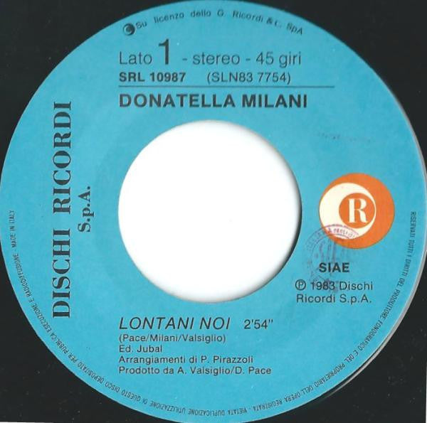 Donatella Milani -Lontani Noi