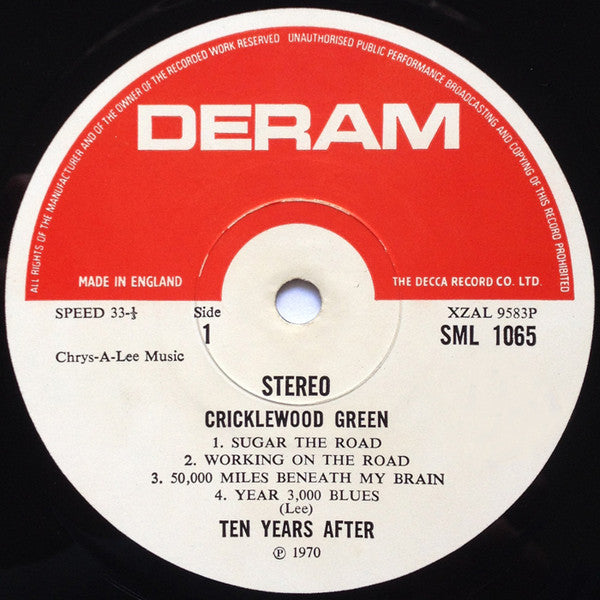 Ten Years After -Cricklewood Green