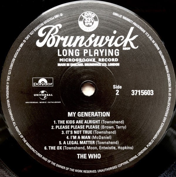 The Who -My Generation
