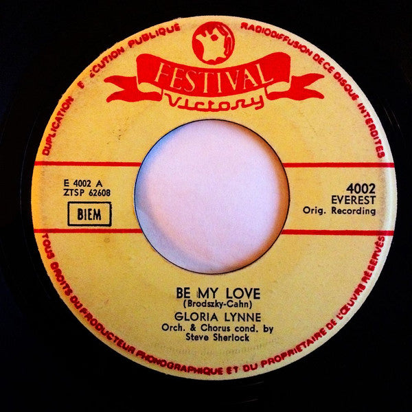 Gloria Lynne -Be My Love / My Prayer For You