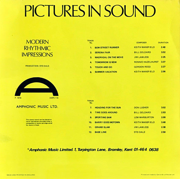 Various -Pictures In Sound