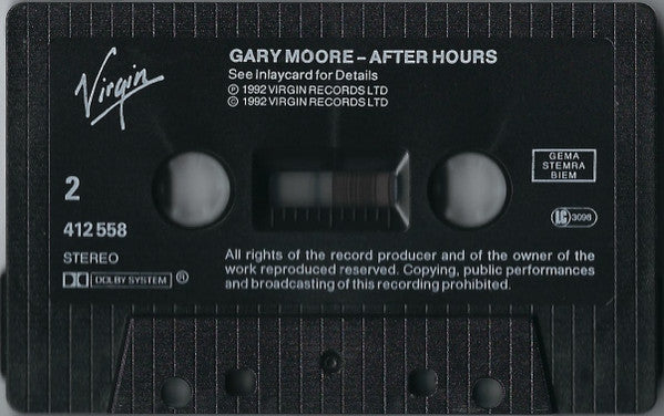 Gary Moore -After Hours