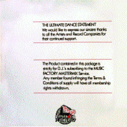 Various - Music Factory Mastermix - Issue No. 21