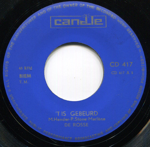 De Rosse - 'T Is Gebeurd / Onze Pa ...