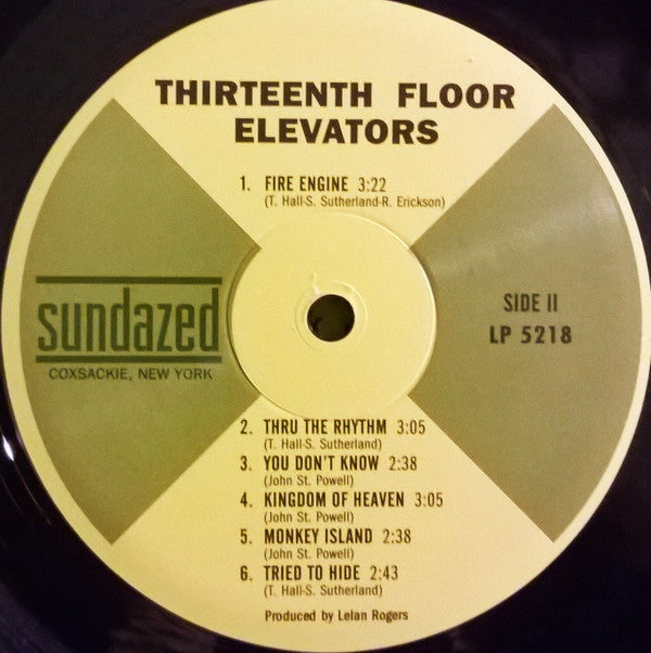 The 13th Floor Elevators* -The Psychedelic Sounds Of The 13th Floor Elevators