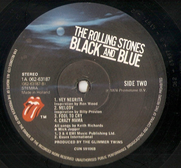 The Rolling Stones -Black And Blue