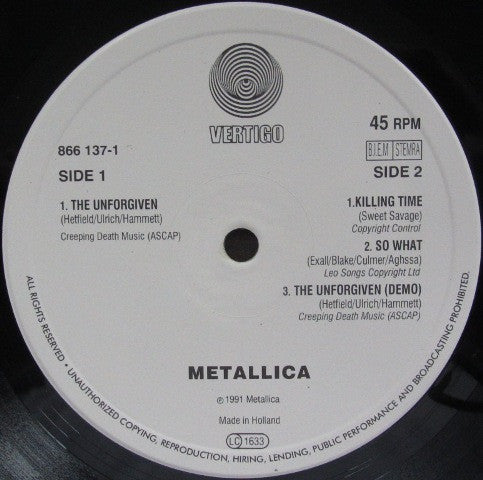 Metallica -The Unforgiven