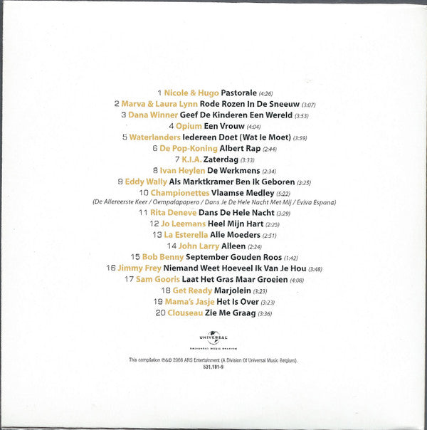 Various -100 Vlaamse Klassiekers - Volume 2