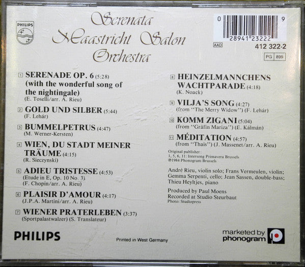 Maastricht Salon Orchestra* - Serenata