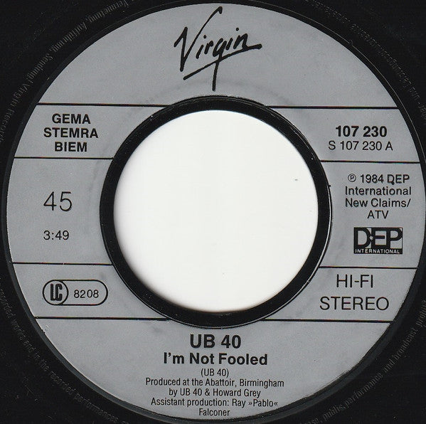 UB40 - I'm Not Fooled