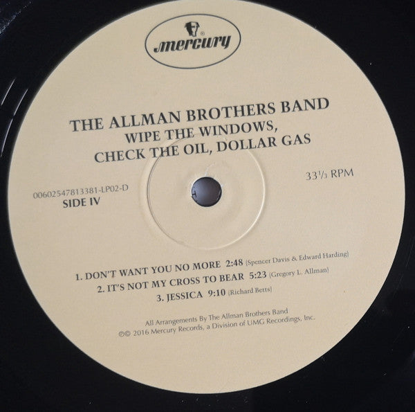 The Allman Brothers Band -Wipe The Windows, Check The Oil, Dollar Gas
