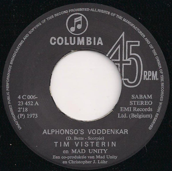 Tim Visterin En Mad Unity -Alphonso's Voddenkar