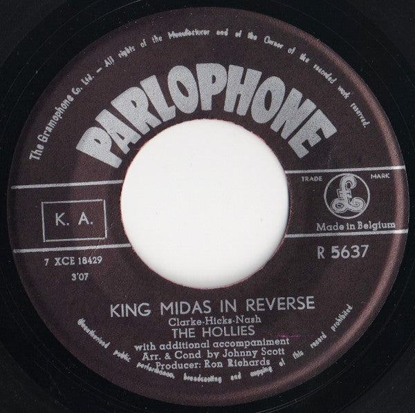The Hollies -King Midas In Reverse