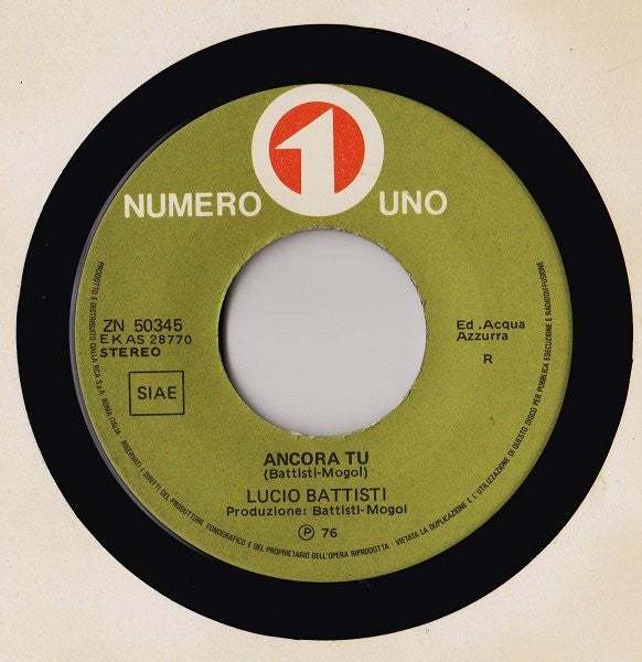 Lucio Battisti -Ancora Tu