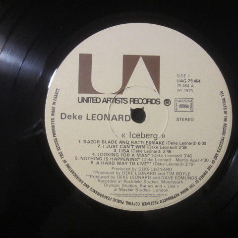 Deke Leonard -Iceberg