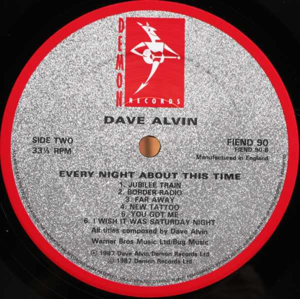 Dave Alvin -Every Night About This Time