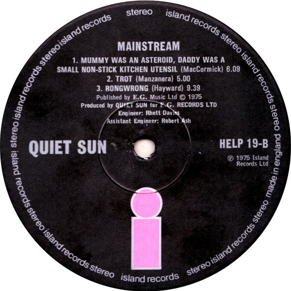 Quiet Sun -Mainstream
