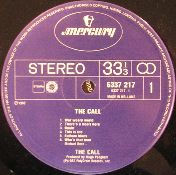 The Call -The Call