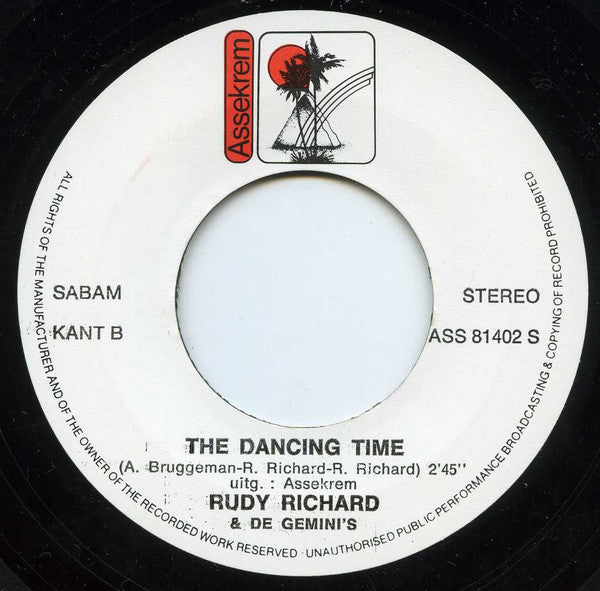 Dreken Roos & De Gemini's / Rudy Richards & De Gemini's -De Monokini Rock / The Dancing Time