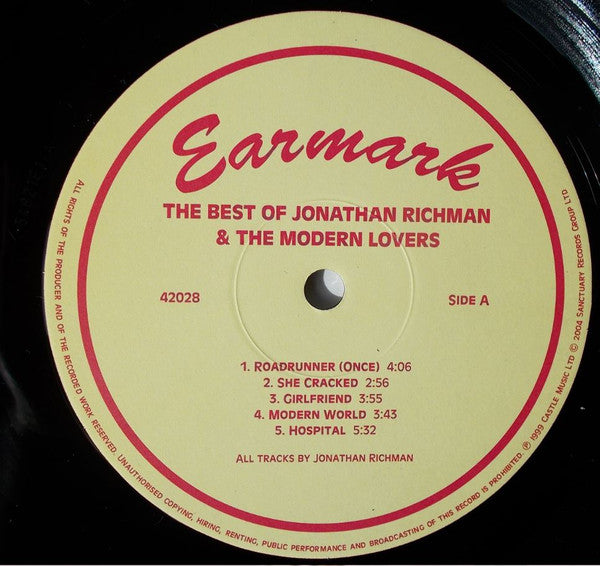 Jonathan Richman & The Modern Lovers -The Best Of