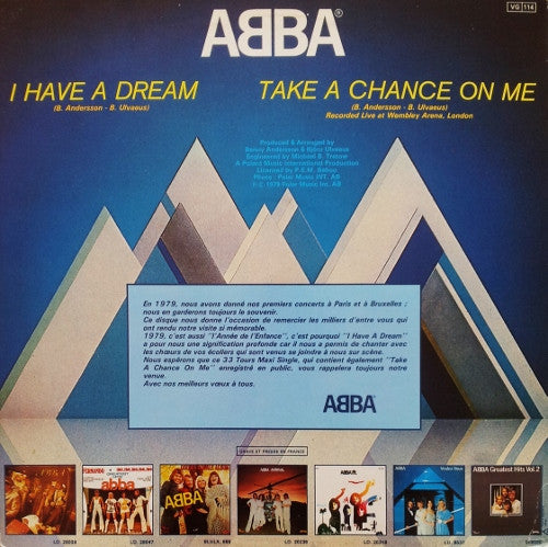 ABBA -I Have A Dream / Take A Chance On Me (Recorded Live At Wembley Arena, London)