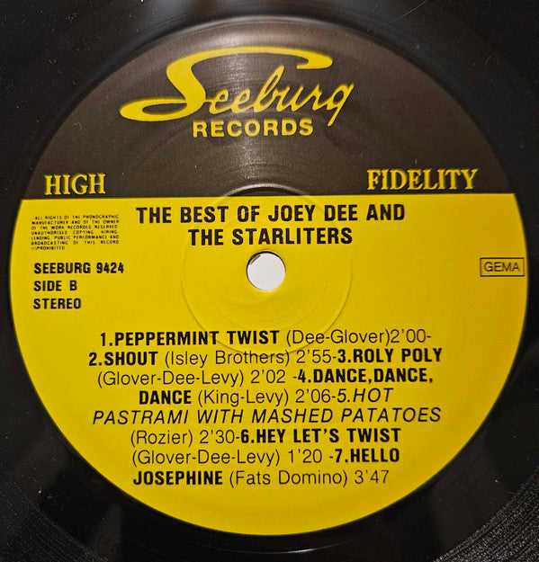 Joey Dee & The Starliters -The Best Of