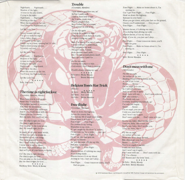 Whitesnake -Trouble