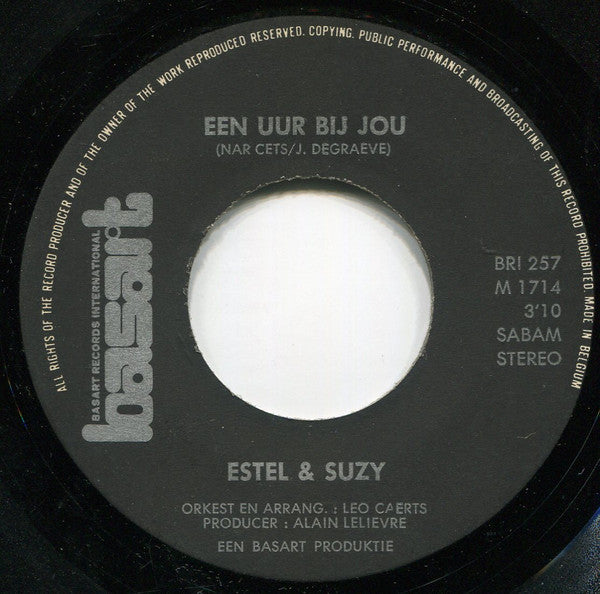 Estel & Suzy -Een Uur Bij Jou / Si Si Si Signorita