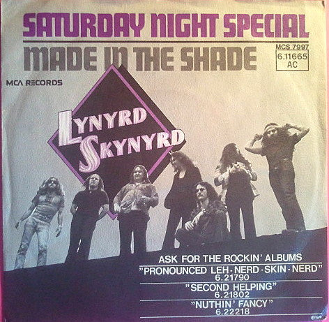 Lynyrd Skynyrd -Saturday Night Special
