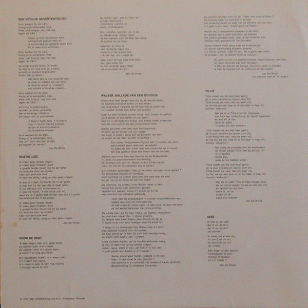 Jan De Wilde -Vogelenzang, 5
