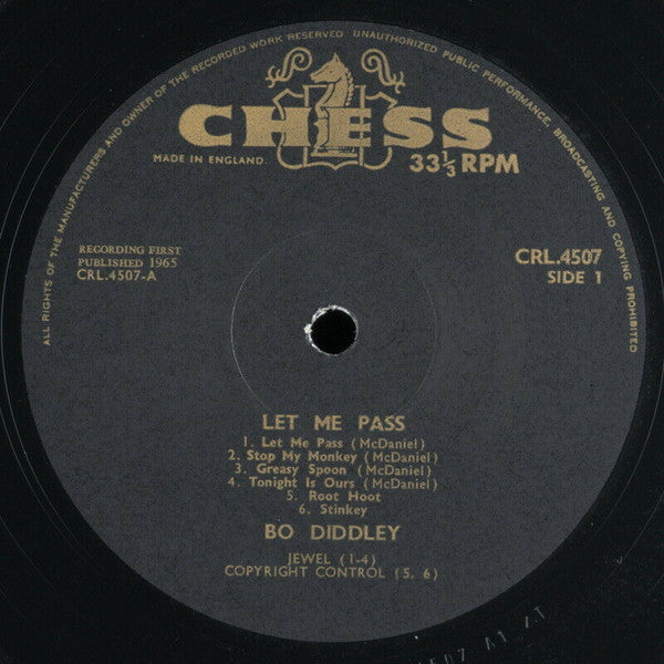 Bo Diddley -Let Me Pass
