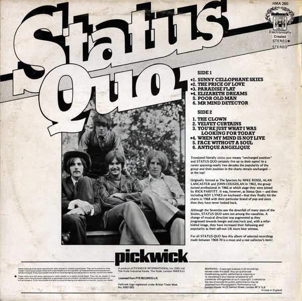 Status Quo -Status Quo