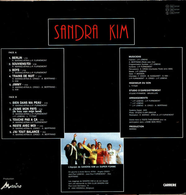 Sandra Kim -Bien Dans Ma Peau