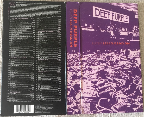 Deep Purple -Listen Learn Read On