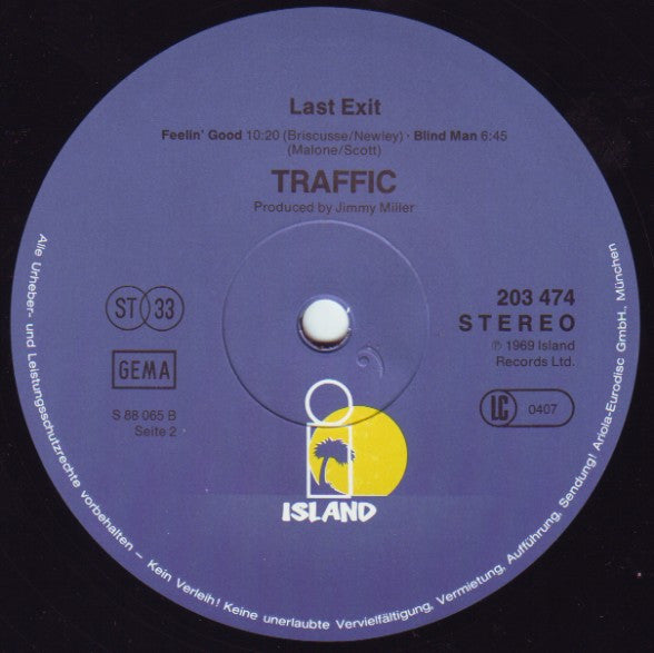 Traffic - Last Exit