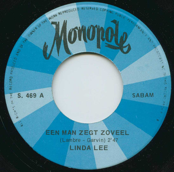 Linda Lee -Een Man Zegt Zoveel