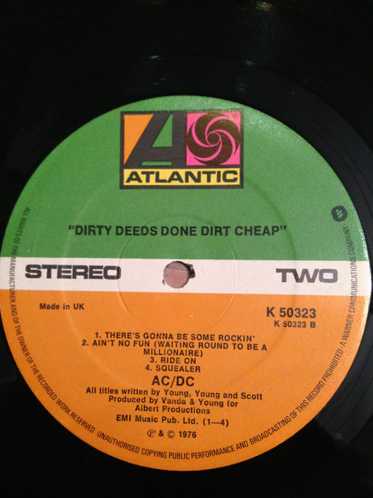 AC/DC -Dirty Deeds Done Dirt Cheap