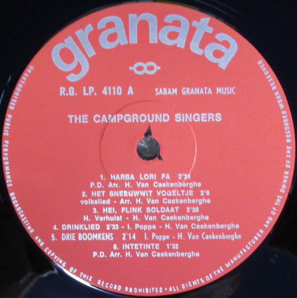The Campground Singers (De Elegasten)* -The Campground Singers