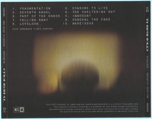 Threshold (3) -Wireless - Acoustic Sessions