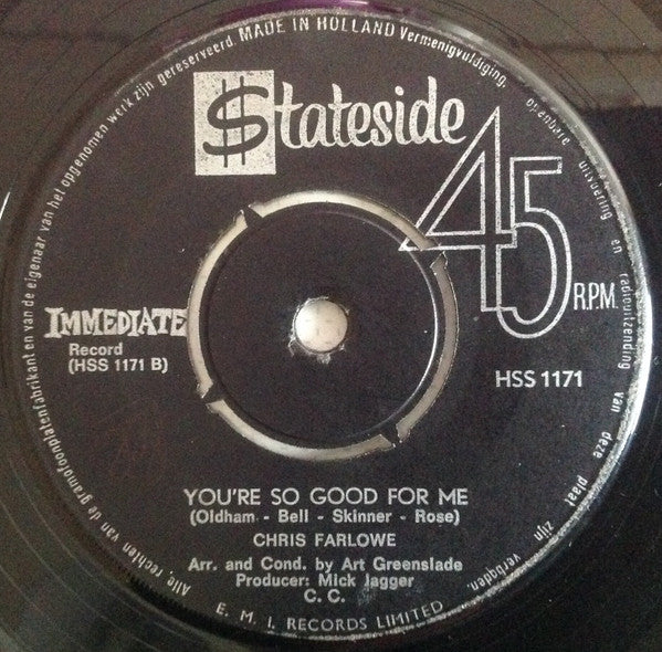 Chris Farlowe -My Way Of Giving