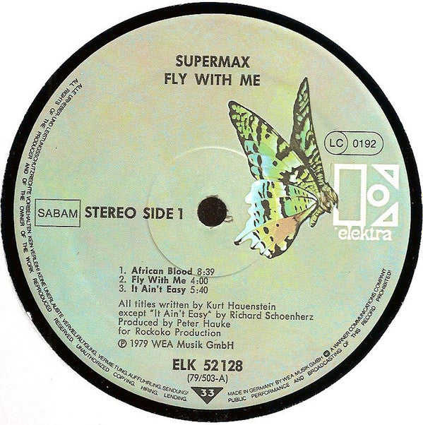 Supermax - Fly With Me