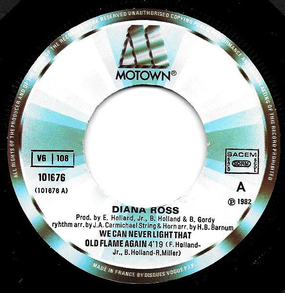 Diana Ross -We Can Never Light That Old Flame Again