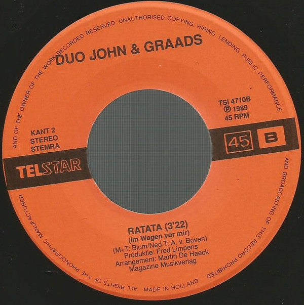Duo John & Graads* -Aqua De Hollandia