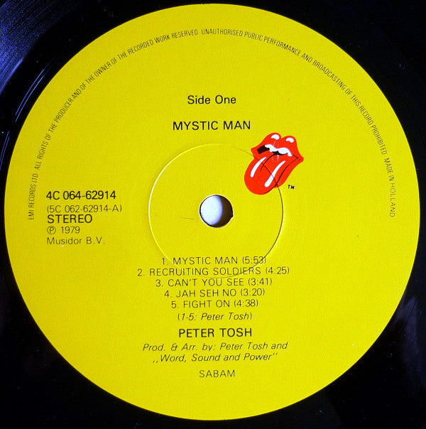Peter Tosh - Mystic Man