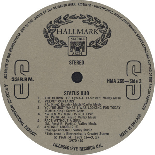 Status Quo -Status Quo