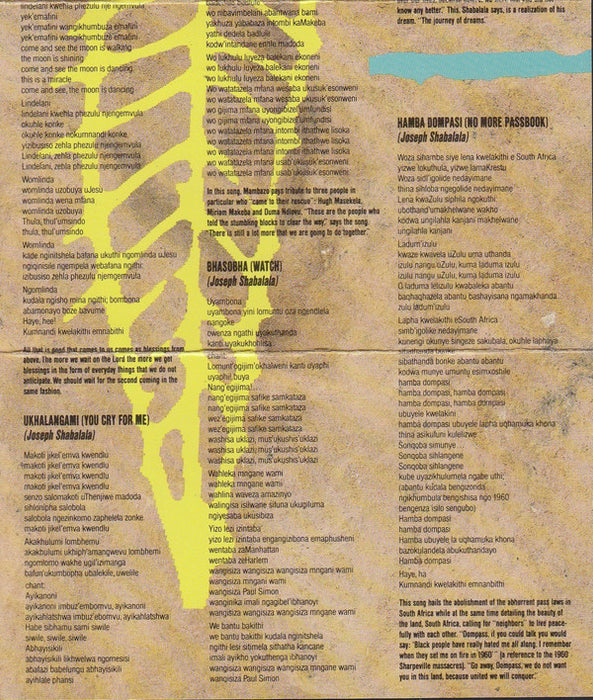 Ladysmith Black Mambazo -Journey Of Dreams