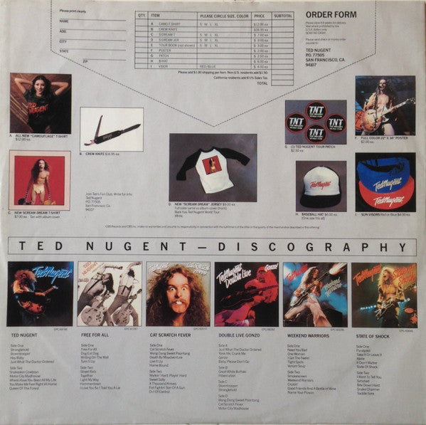 Ted Nugent - Scream Dream